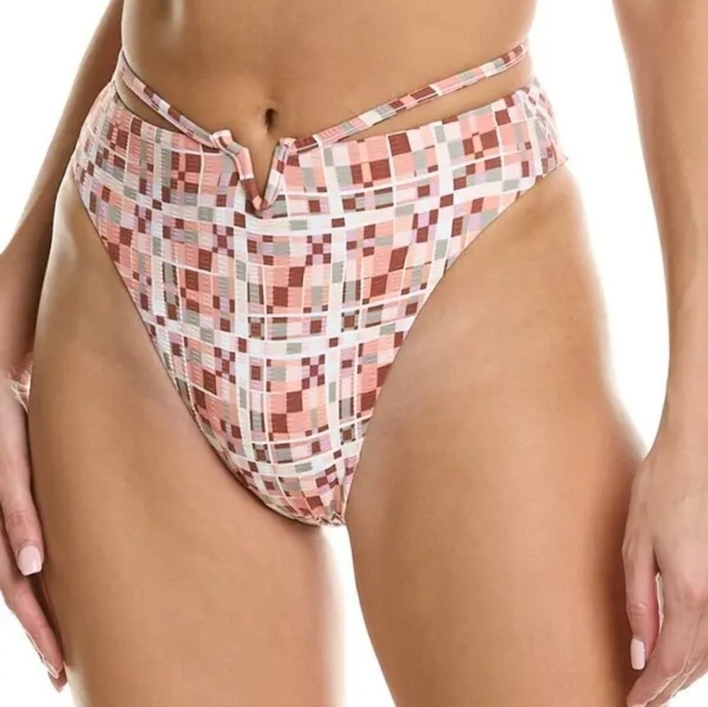 NWOT L Space Women Anthropologie Joy bottom bitsy swim sz L
